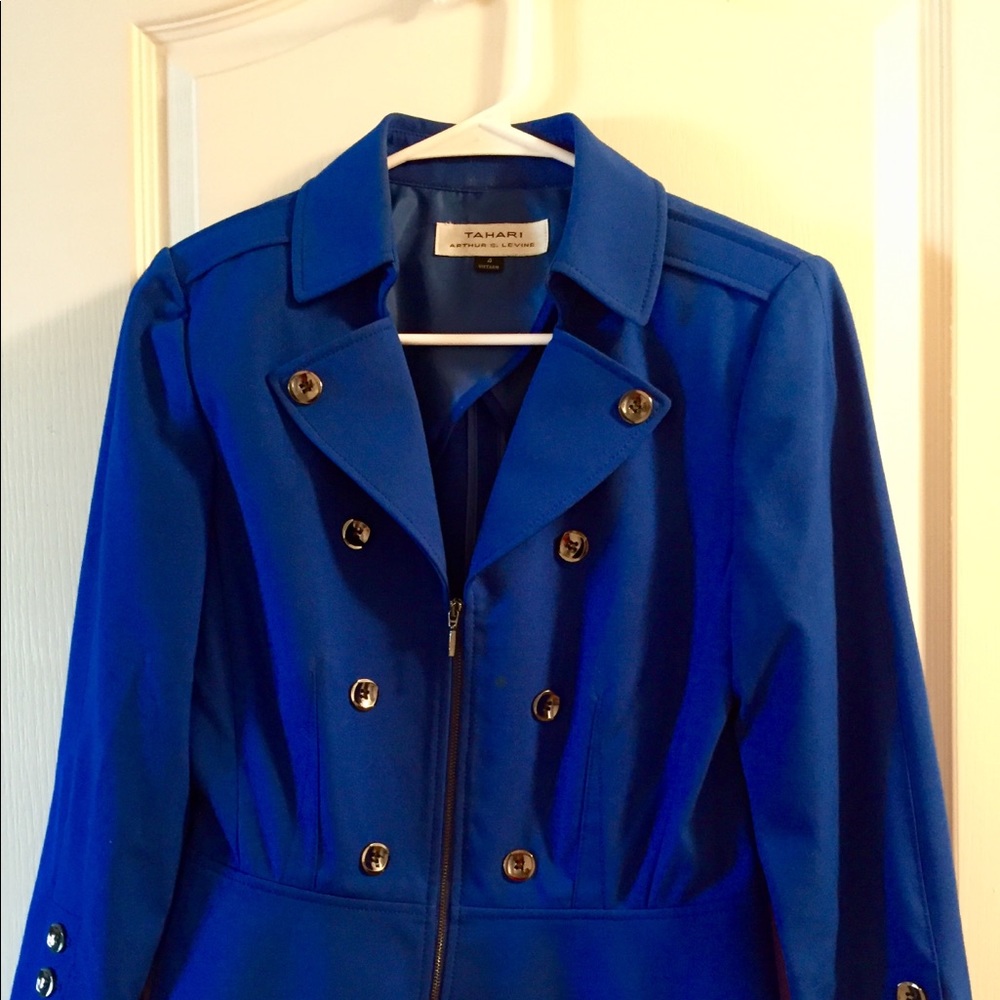Blue jacket